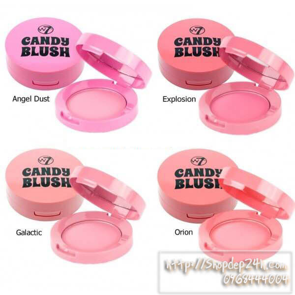 Phấn má hồng W7 Candy Blush 6g